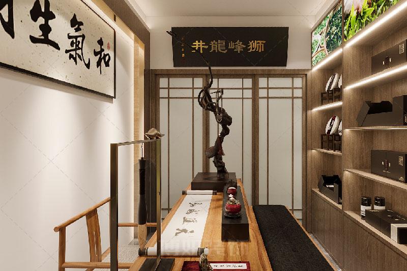 合肥茶館裝修設(shè)計方案效果圖-合肥博妍裝飾公司